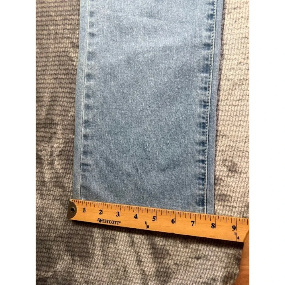 True Religion Ricky Relaxed Straight Jeans Light Flap Mens 32X32 Stretch Denim